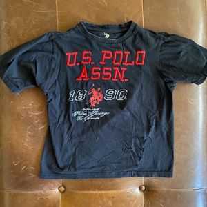 US Polo black T- shirt